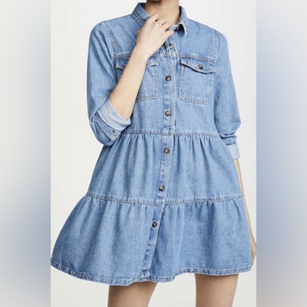 Free People Denim Dress